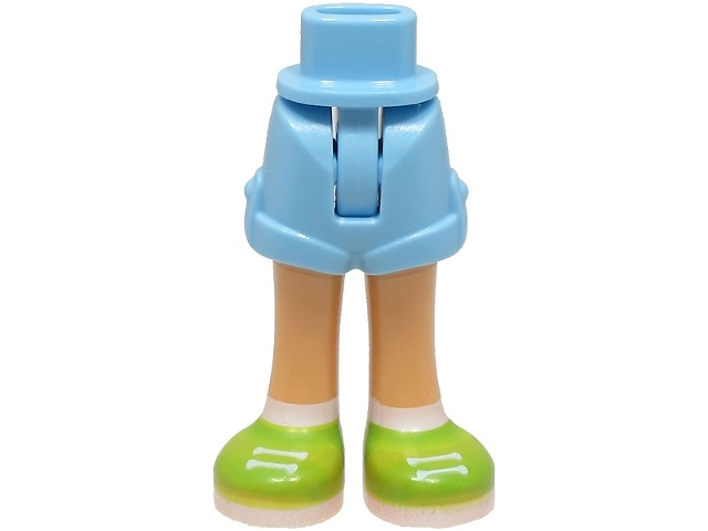 LEGO® los onderdeel Benen Helder Lichtblauw 1826cc00pb004