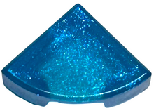 Plaatje in Gallery viewer laden, LEGO® Tegel Rond Doorzichtig donkerblauw opaal 25269