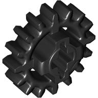 Plaatje in Gallery viewer laden, LEGO® los onderdeel Technische Tandwiel in kleur Zwart 94925