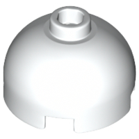 LEGO® los onderdeel Steen Rond in kleur Wit 553