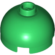 LEGO® los onderdeel Steen Rond in kleur Groen 553