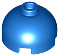 LEGO® los onderdeel Steen Rond in kleur Blauw 553