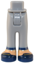 Plaatje in Gallery viewer laden, LEGO® onderdeel Benen Licht Blauwachtig Grijs 92253c00pb60