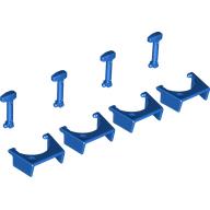 Plaatje in Gallery viewer laden, LEGO® los onderdeel Hoofddeksel Accessoire Blauw 72329