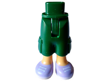 Plaatje in Gallery viewer laden, LEGO® los onderdeel Benen Donkergroen 35216bc00pb007