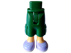 LEGO® los onderdeel Benen Donkergroen 35216bc00pb007