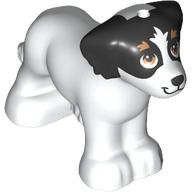 Plaatje in Gallery viewer laden, LEGO® los onderdeel Landdier in kleur Wit 3168pb02