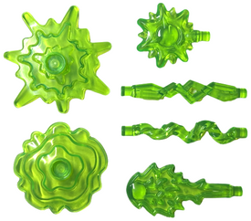 LEGO® Energy Effect Doorschijnend Helder Groen 3473
