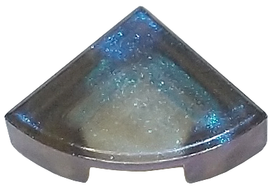 LEGO® onderdeel Tegel Rond Satijn Doorzichtig Zwart 25269