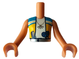 LEGO® los onderdeel Romp in kleur Noga FTGpb397c01