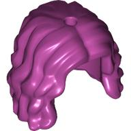 Plaatje in Gallery viewer laden, LEGO® los onderdeel Haar in kleur Magenta 2632