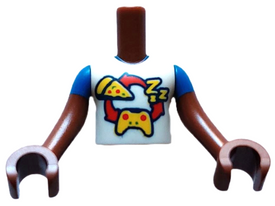LEGO® los onderdeel Romp Roodachtig Bruin FTBpb086c01