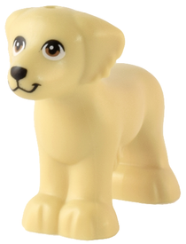 LEGO® los onderdeel Landdier in kleur Geelbruin 3168pb01