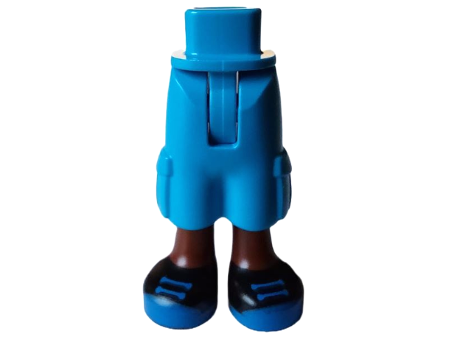 LEGO® los onderdeel Benen Donker Azuurblauw 35216bc00pb008