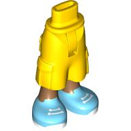 LEGO® los onderdeel Benen in kleur Geel 35216bc00pb004