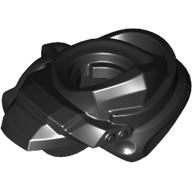 Plaatje in Gallery viewer laden, LEGO® los onderdeel Lijf Accessoire in kleur Zwart 2188