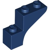 LEGO® los onderdeel Steen Boog in kleur Donkerblauw 88292