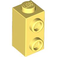Plaatje in Gallery viewer laden, LEGO® los onderdeel Steen Aangepast Helder Lichtgeel 32952