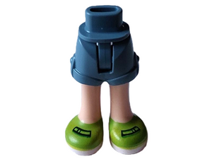 LEGO® los onderdeel Benen in kleur Zandblauw 1826cc00pb005