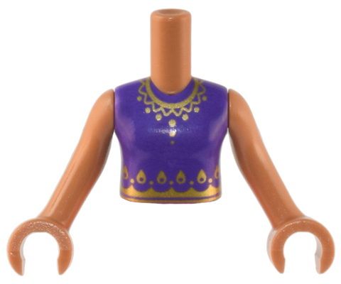 LEGO® los onderdeel Romp in kleur Medium Noga FTGpb388c01