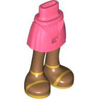 LEGO® los onderdeel Benen in kleur Koraal 35216ac00pb009