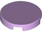 LEGO® los onderdeel Tegel Rond in kleur Lavendel 14769