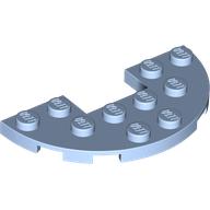 LEGO® los onderdeel Plaat Rond Helder Lichtblauw 18646