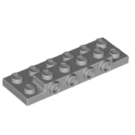 Plaatje in Gallery viewer laden, LEGO® Plaat Aangepast Licht Blauwachtig Grijs 87609