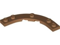 LEGO® los onderdeel Plaat Rond in kleur Medium Noga 80015