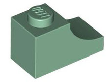 Plaatje in Gallery viewer laden, LEGO® los onderdeel Steen Boog in kleur Zandgroen 78666