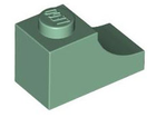 LEGO® los onderdeel Steen Boog in kleur Zandgroen 78666