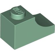 Plaatje in Gallery viewer laden, LEGO® los onderdeel Steen Boog in kleur Zandgroen 78666
