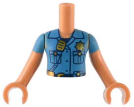 LEGO® los onderdeel Romp in kleur Noga FTGpb386c01