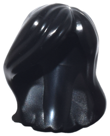 LEGO® los onderdeel Haar in kleur Zwart 2645