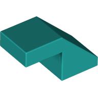 Plaatje in Gallery viewer laden, LEGO® los onderdeel Dakpan Algemeen Donker Turkoois 28192