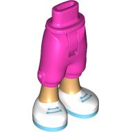 LEGO® los onderdeel Benen in kleur Donker Roze 36196c00pb003