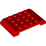 LEGO® los onderdeel Wig in kleur Rood 32739