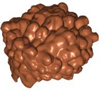 LEGO® los onderdeel Haar in kleur Donker Oranje 1685