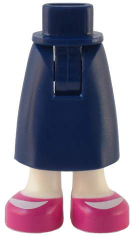 LEGO® los onderdeel Benen in kleur Donkerblauw 59595c00pb15