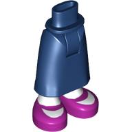 Plaatje in Gallery viewer laden, LEGO® los onderdeel Benen in kleur Donkerblauw 59595c00pb15
