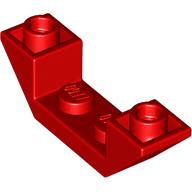 Plaatje in Gallery viewer laden, LEGO® los onderdeel Dakpan Omgekeerd in kleur Rood 32802