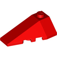 LEGO® los onderdeel Wig in kleur Rood 43710