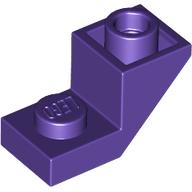 Plaatje in Gallery viewer laden, LEGO® los onderdeel Dakpan Omgekeerd Donkerpaars 2310