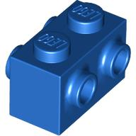LEGO® los onderdeel Steen Aangepast in kleur Blauw 52107