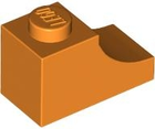 LEGO® los onderdeel Steen Boog in kleur Oranje 78666