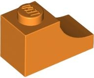 LEGO® los onderdeel Steen Boog in kleur Oranje 78666