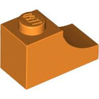 LEGO® los onderdeel Steen Boog in kleur Oranje 78666