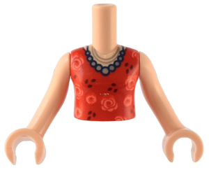 LEGO® los onderdeel Romp in kleur Lichte Noga FTGpb383c01