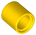 Plaatje in Gallery viewer laden, LEGO® los onderdeel Technische Hefbalk in kleur Geel 18654