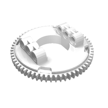 Plaatje in Gallery viewer laden, LEGO® los onderdeel Technisch in kleur Wit 18938